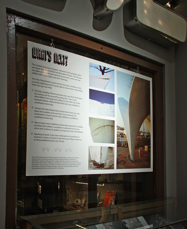 what's next for the Candela Structures?